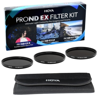 HOYA PROND EX Filter Kit (ND8, ND64, ND1000) 77mm