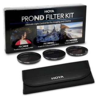 HOYA PROND Filter Kit (ND8, ND64, ND1000) 52mm