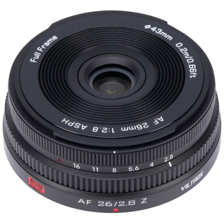 Viltrox AF 26mm f/2.8 EVO Nikon Z Viltrox AF 26mm f/2.8 EVO Nikon Z
