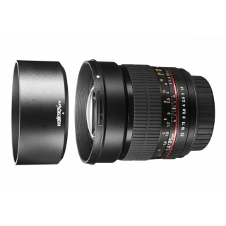 Walimex Pro 85mm f/1.4 AE for Nikon F (made by Samyang)