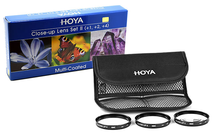 6,7 cm, Lente de cámara para Primeros Planos, 3 Pieza 67mm Hoya HMC Close-Up Lens Set s Filtro para cámara Lente de cámara para Primeros Planos 67mm